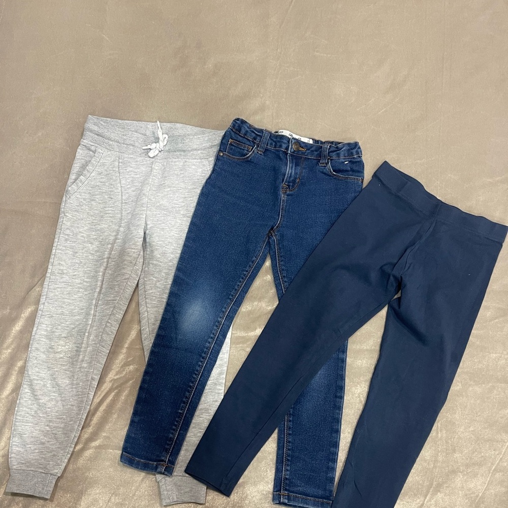 Primark Kids Bottoms in Gray, Blue, and Navy